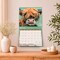 Brush Dance; Barnyard Friends | 2027 13.75 x 24 Inch (Hanging) Monthly Deluxe Wall Calendar | Featuring the Artwork of Sara G. | Linen Envelope | Foil Stamped Cover; Category:Wall Calendars; Image:7